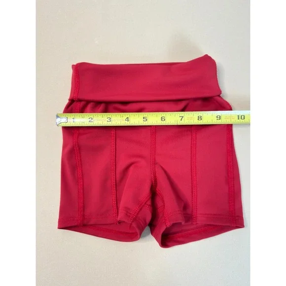 Tiger Friday 13 Hippie Shorts Bisque Red Child Medium CM Dance Booty Shorties - Picture 8 of 9
